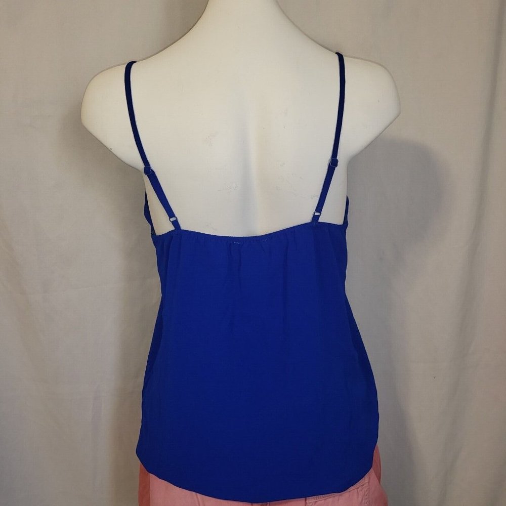 Three Monteau Women Size M Dressy Tank Tops Green, Red and Blue Low Cut, NWOT - Picture 9 of 10